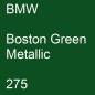 Preview: BMW, Boston Green Metallic, 275.